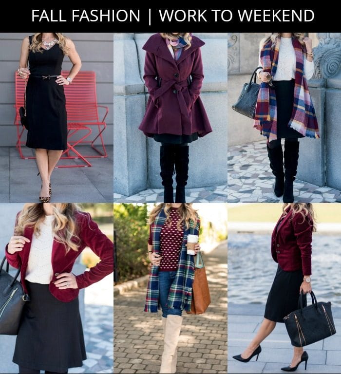 Fall Fashion - work to weekend