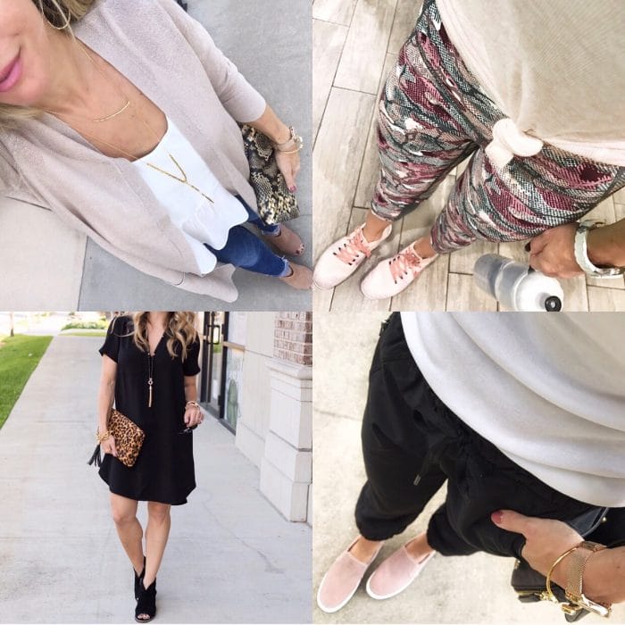 instagram round up of outfits lately