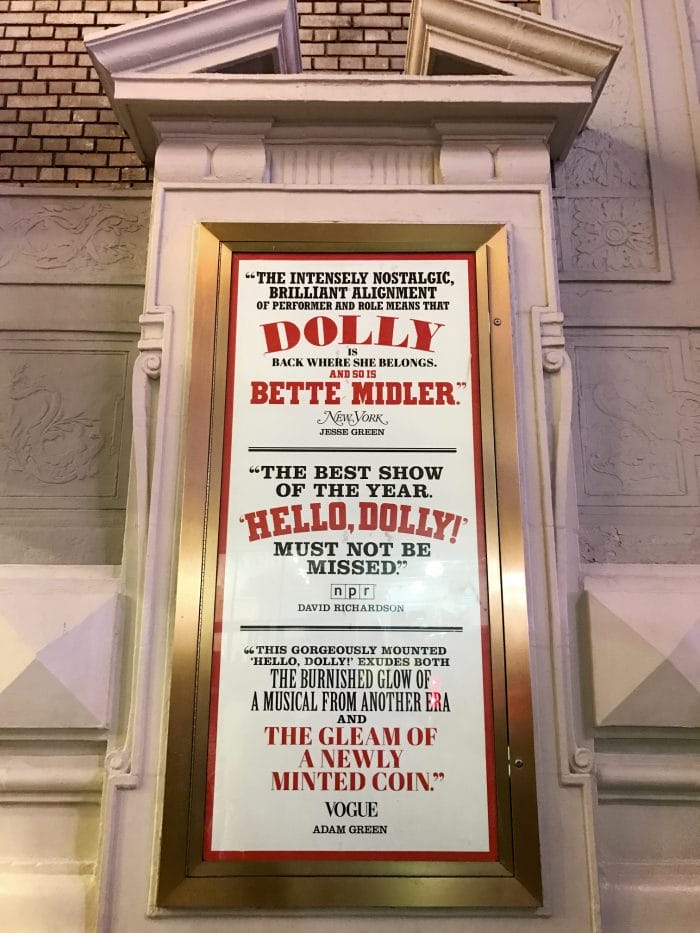 Hello Dolly on Broadway