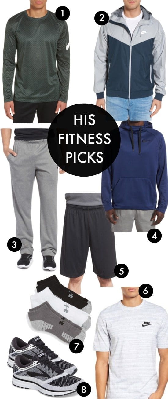 HIS FITNESS PICKS - men's workout clothes