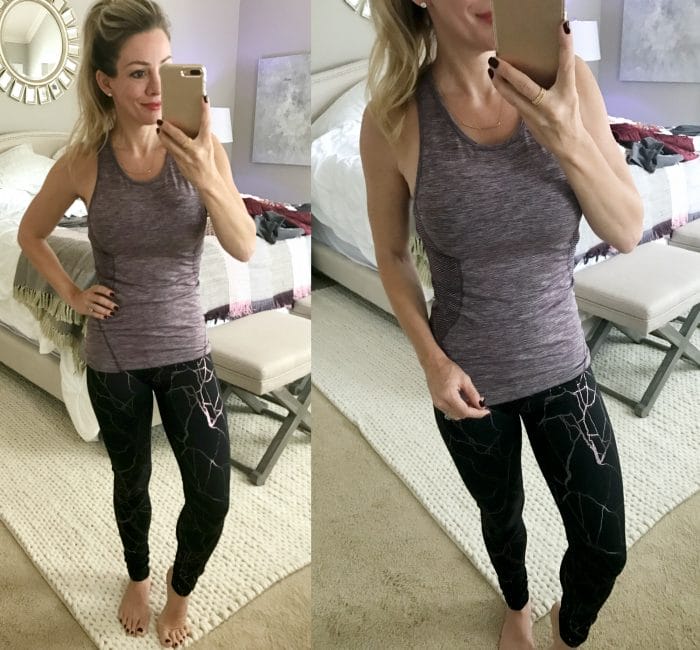 zella workout top and leggings