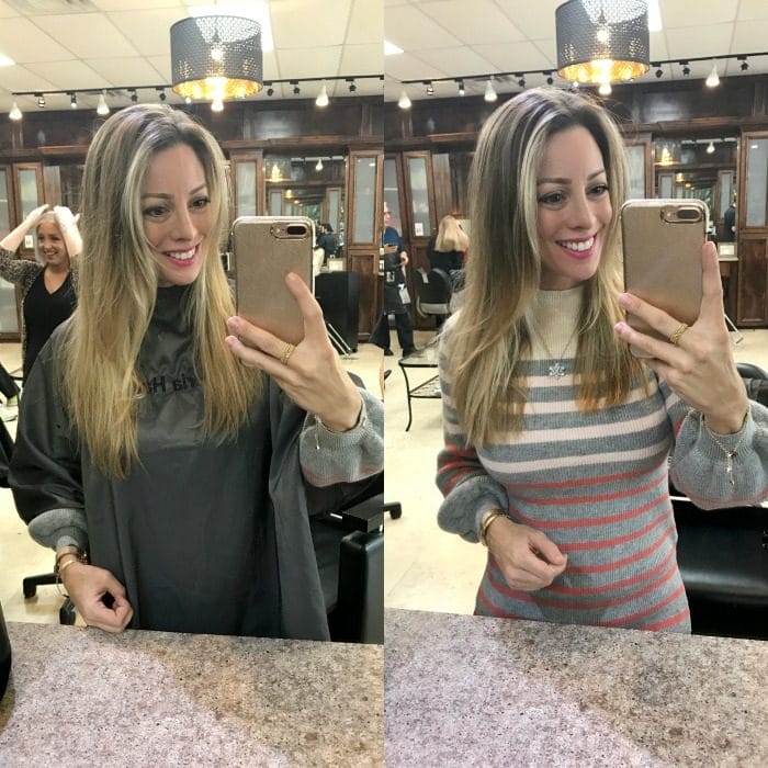 Before After haircut