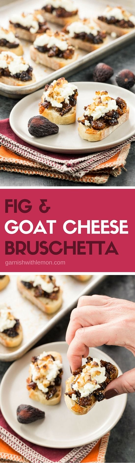 Fig & Goat Cheese Bruschetta