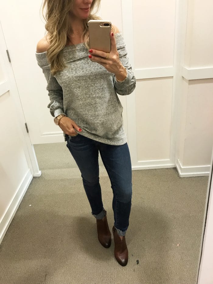 DressingRoomDetails - grey Sweater Loft