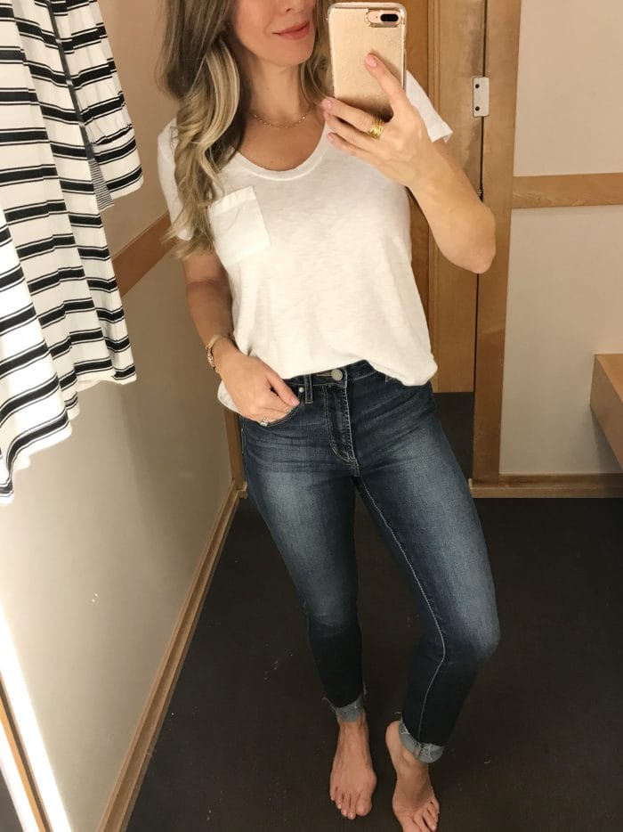 Dressing Room Review - high waist skinny jeans