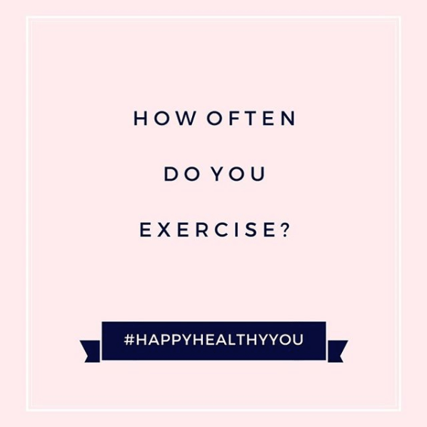 #HappyHealthyYout- tips for exercise