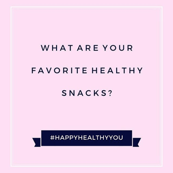 #HappyHealthyYou - tips for healthy snacks