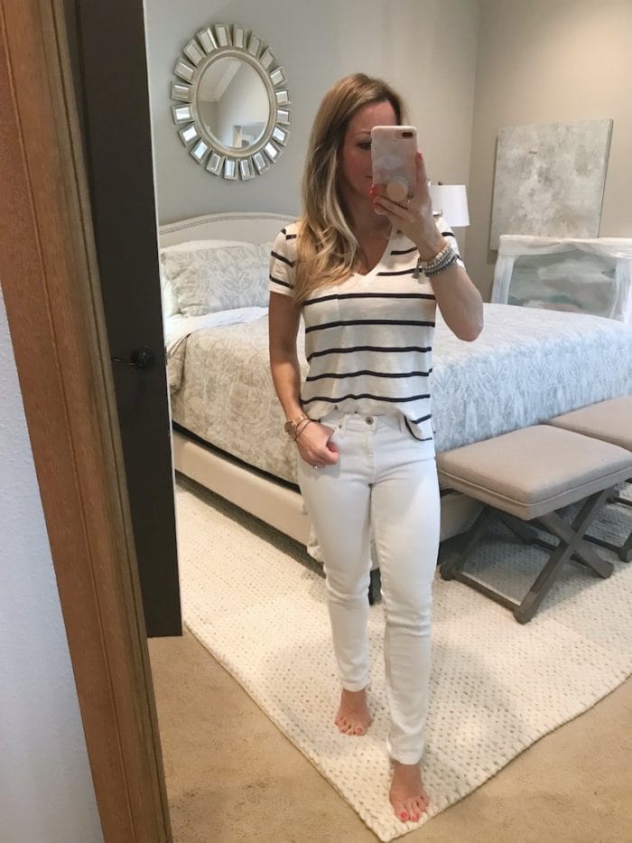 White Jeans Review - AG Prima Jeans