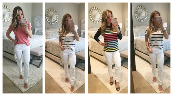 White Jeans Collage
