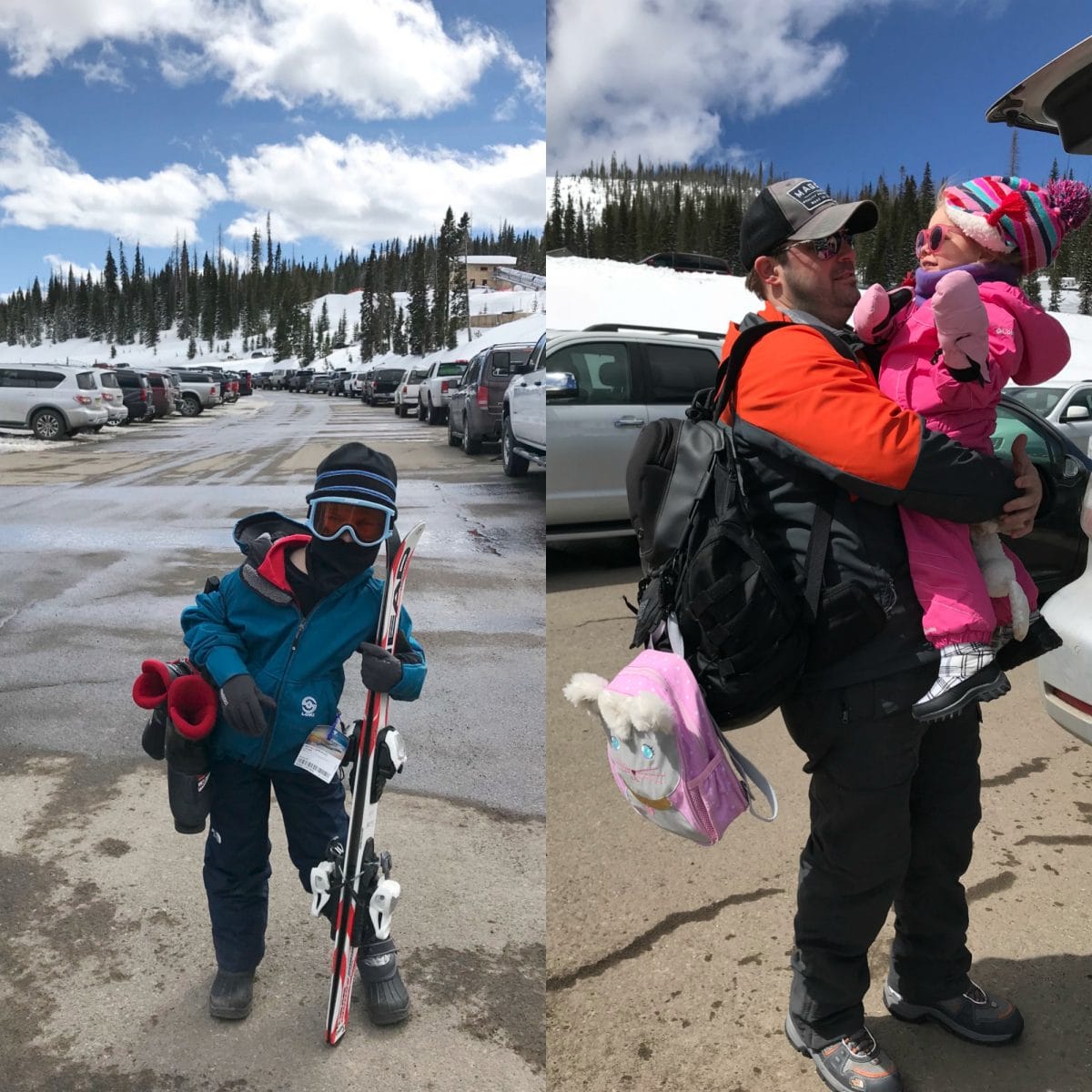 Family ski trip with a toddler.5
