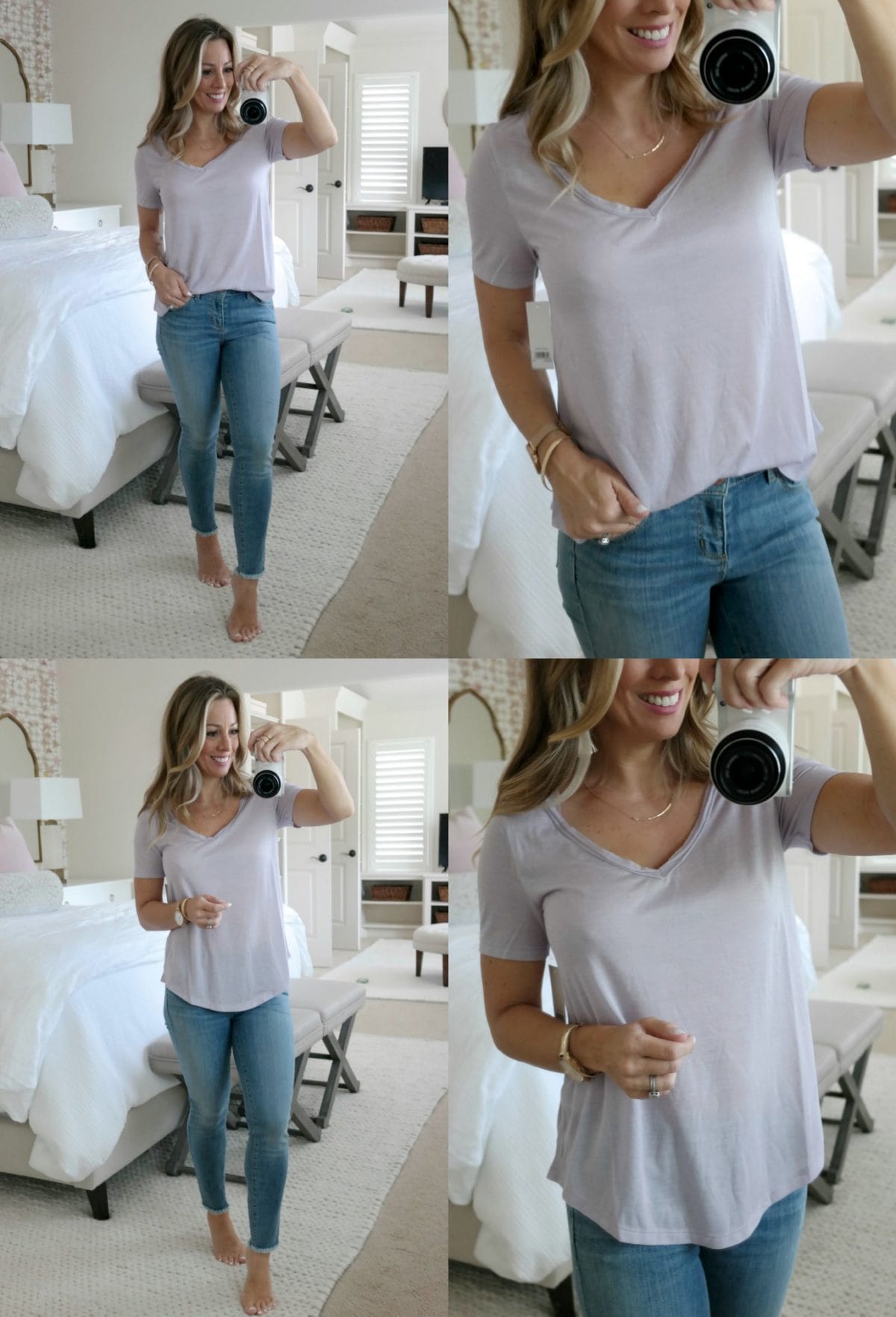 summer tops and jeans