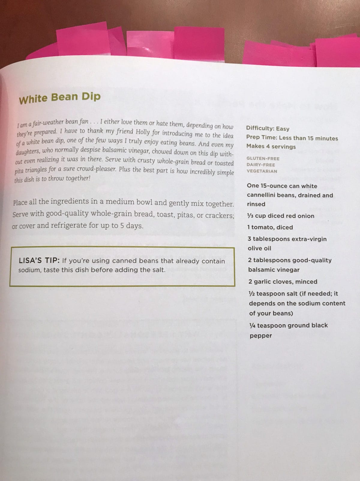 white bean dip recipe
