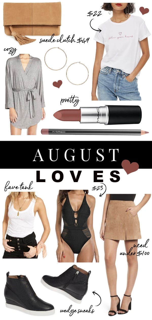 august monthly favorites