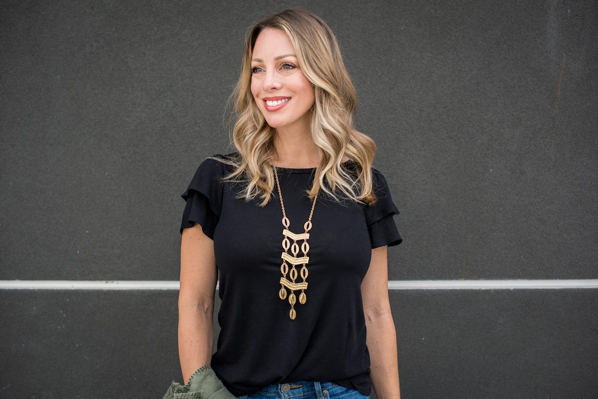 gold statement necklace