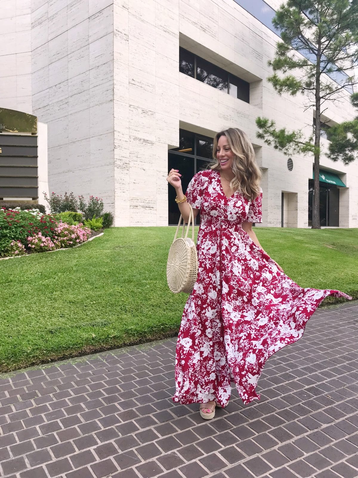 Amazon Fashion Prime Day Haul - Floral Maxi Dress
