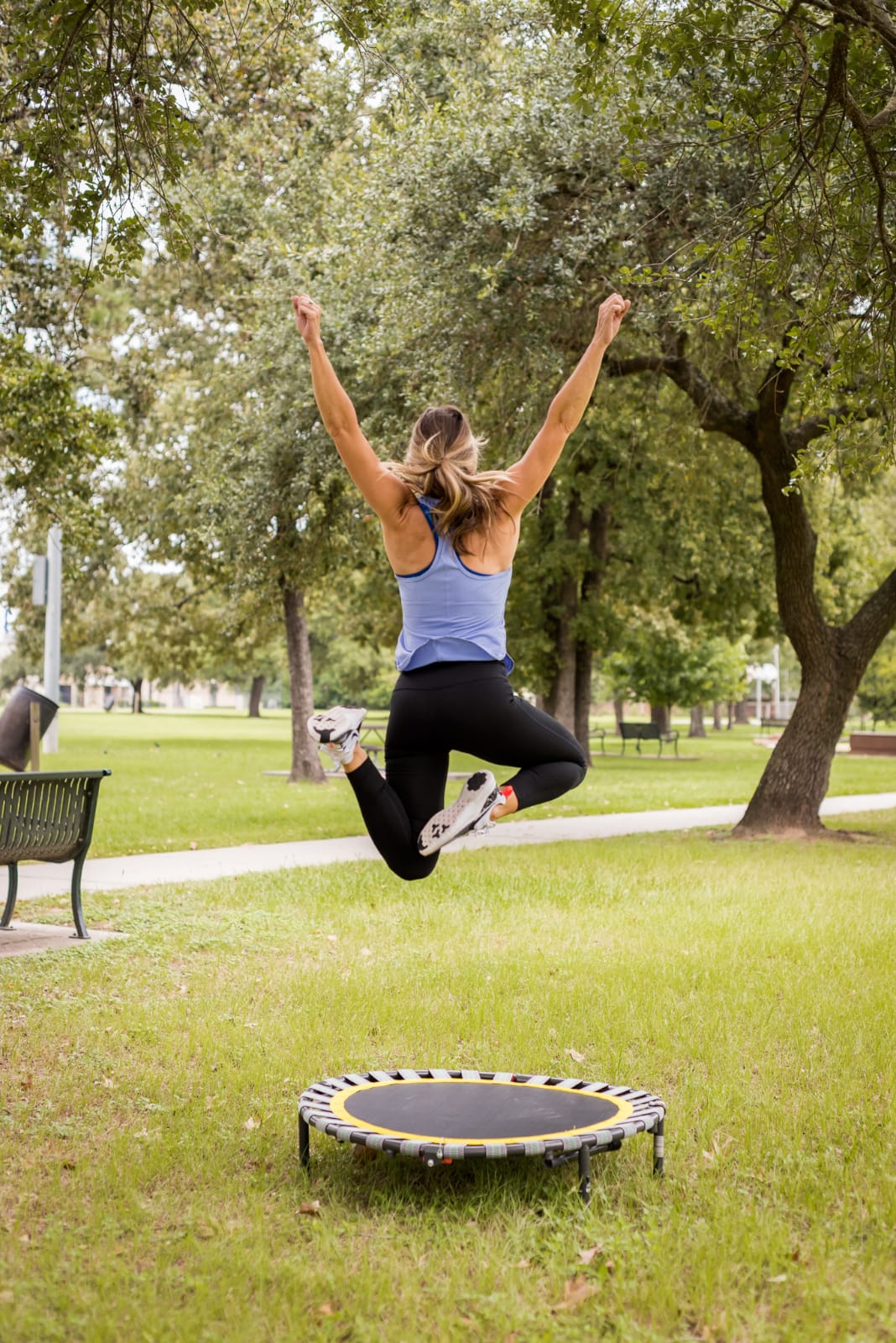 trampoline workout at home