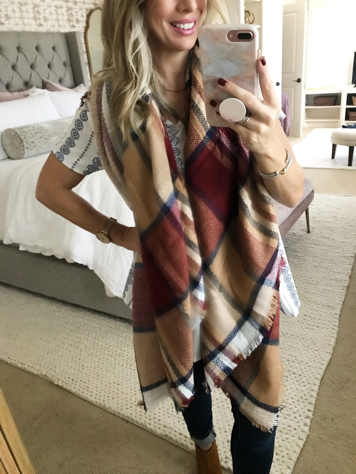 Amazon Fashion Haul- blanket scarf