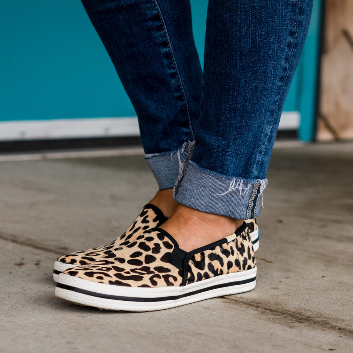 Leopard sneakers