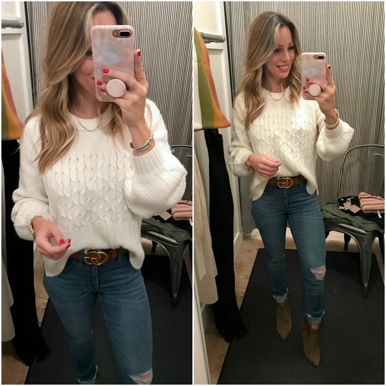 Black Friday Sales Madewell sweater and jeans