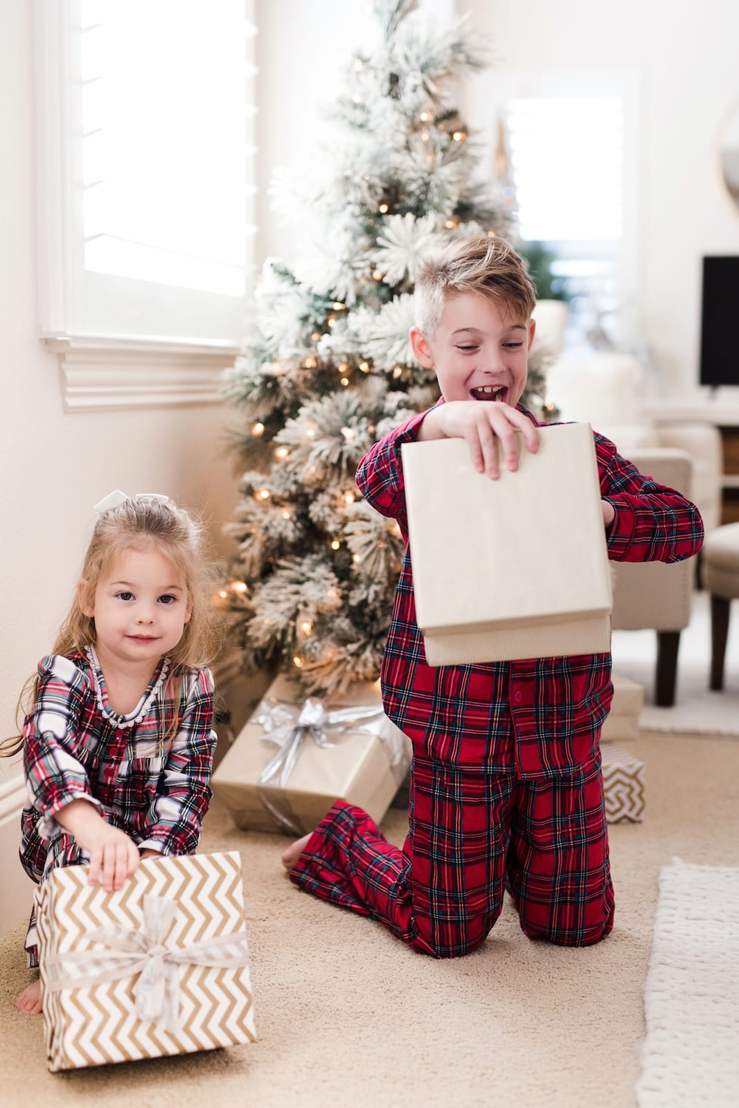 Family Christmas Pajamas Plaid (1)