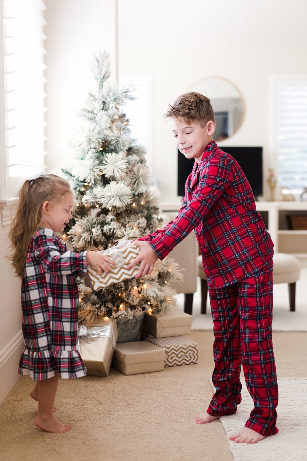 Family Christmas Pajamas Plaid