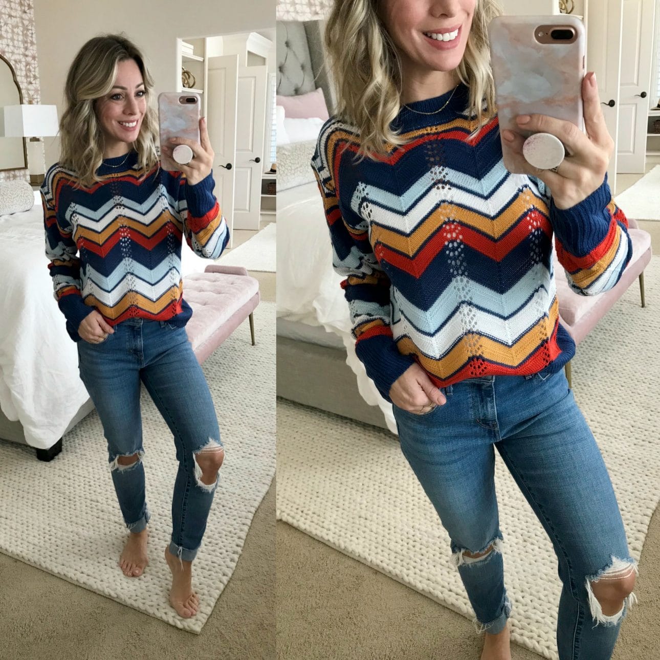 Amazon Fashion Haul - Chevron Sweater
