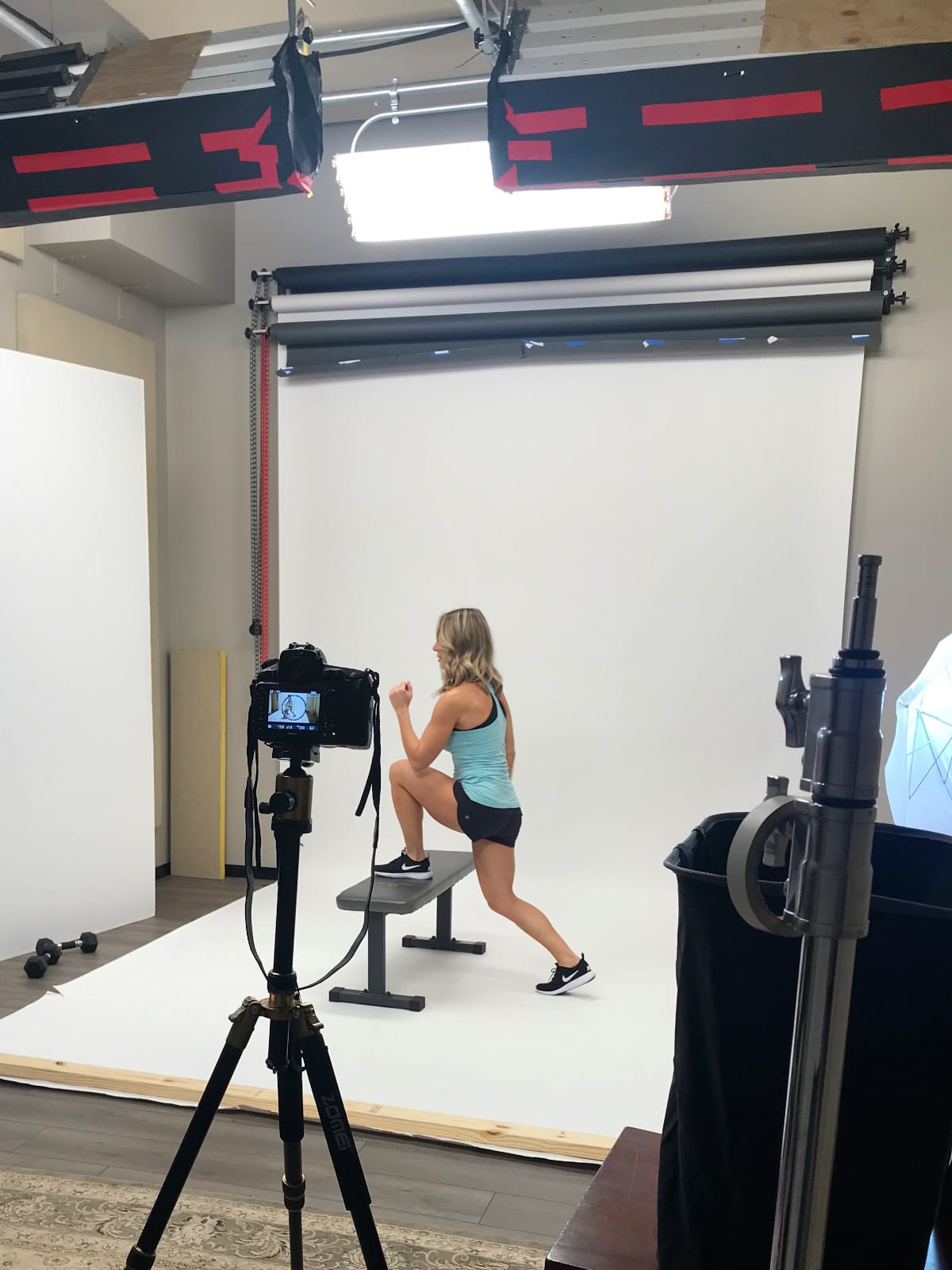 Behind the scenes- fitness photo shoot (2)