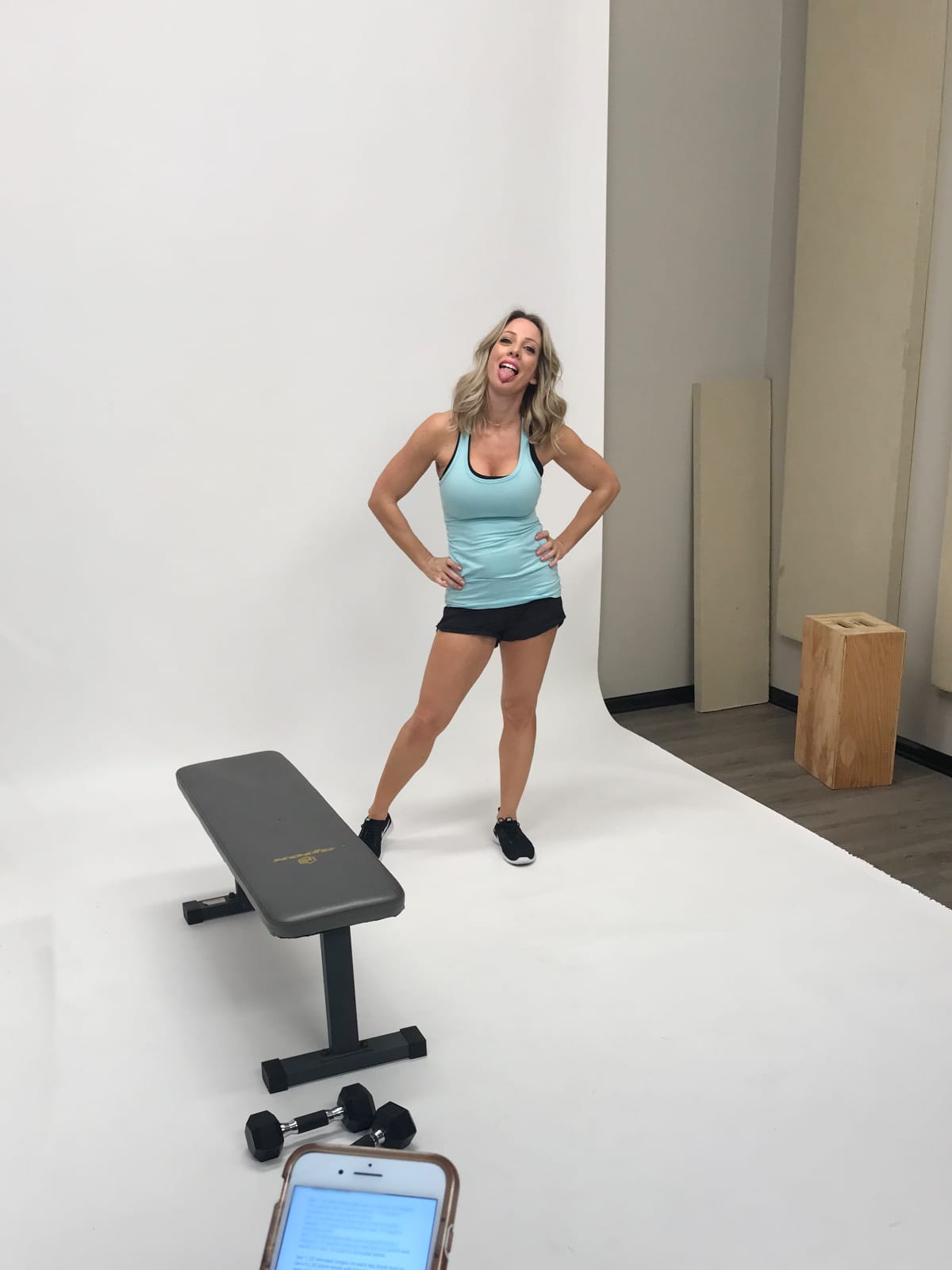 Behind the scenes- fitness photo shoot (3)