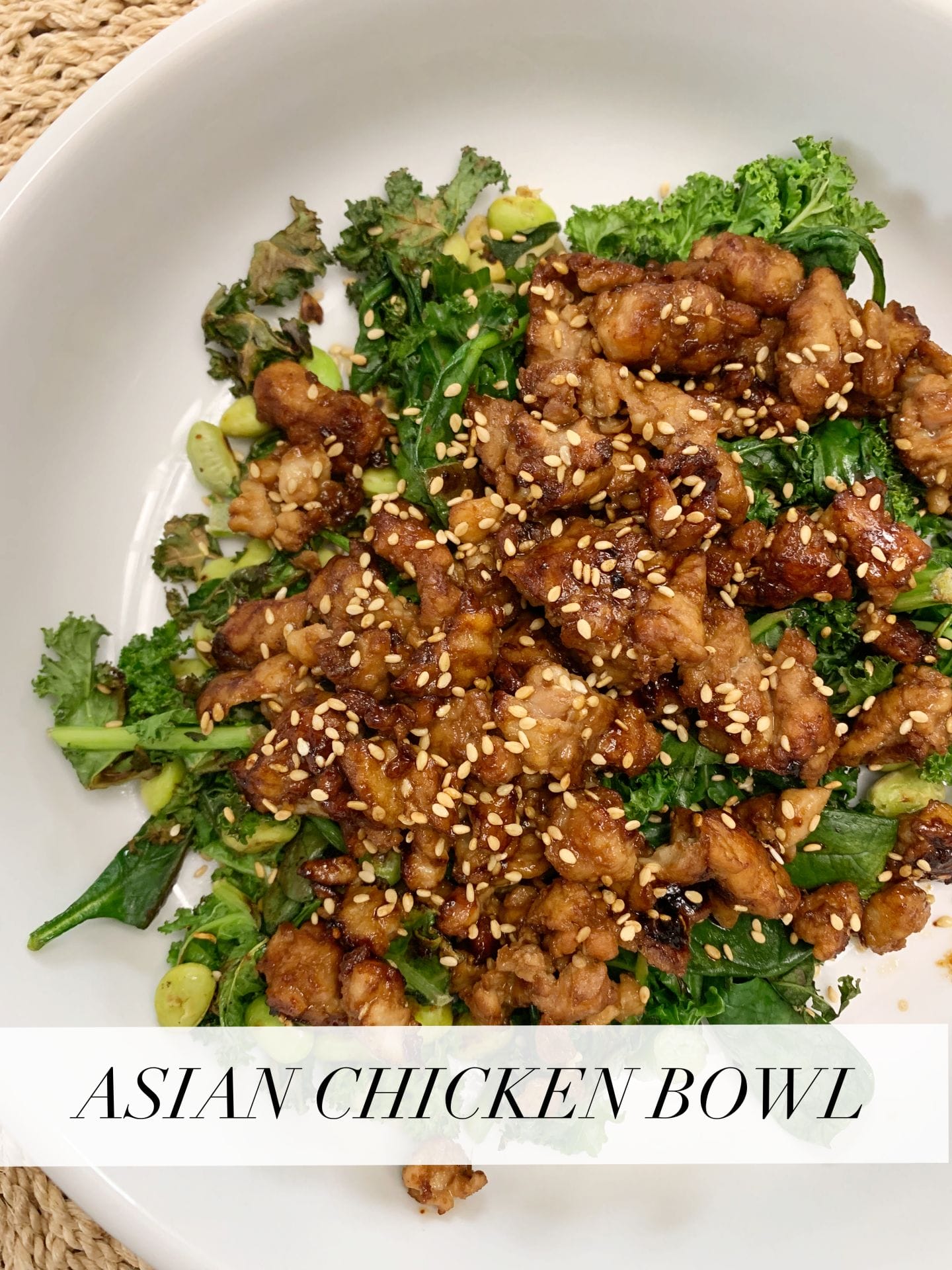 Asian Chicken Bowl | from Get Fit Done Workout and Lifestyle Guide 