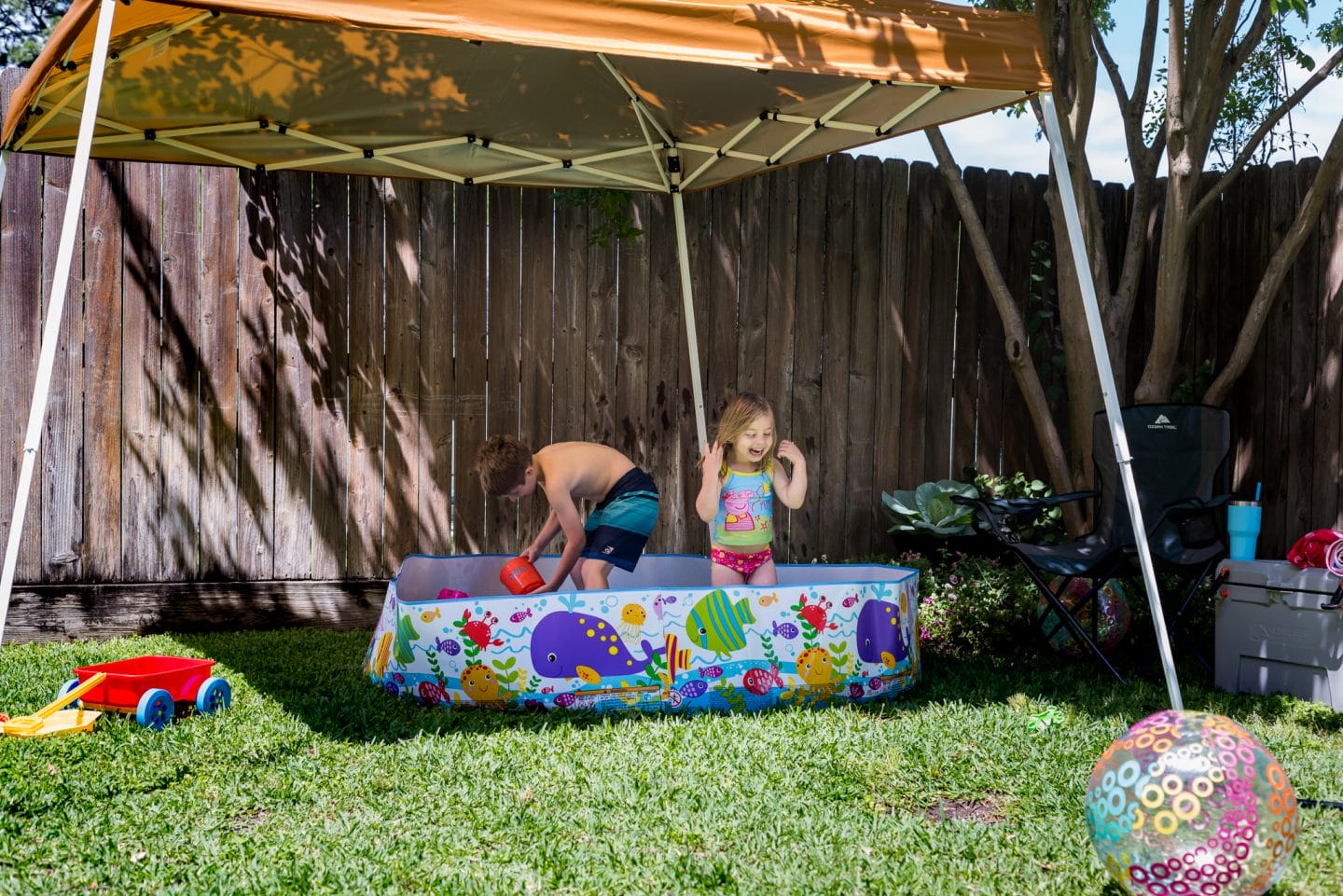 Summer backyard fun for kids 