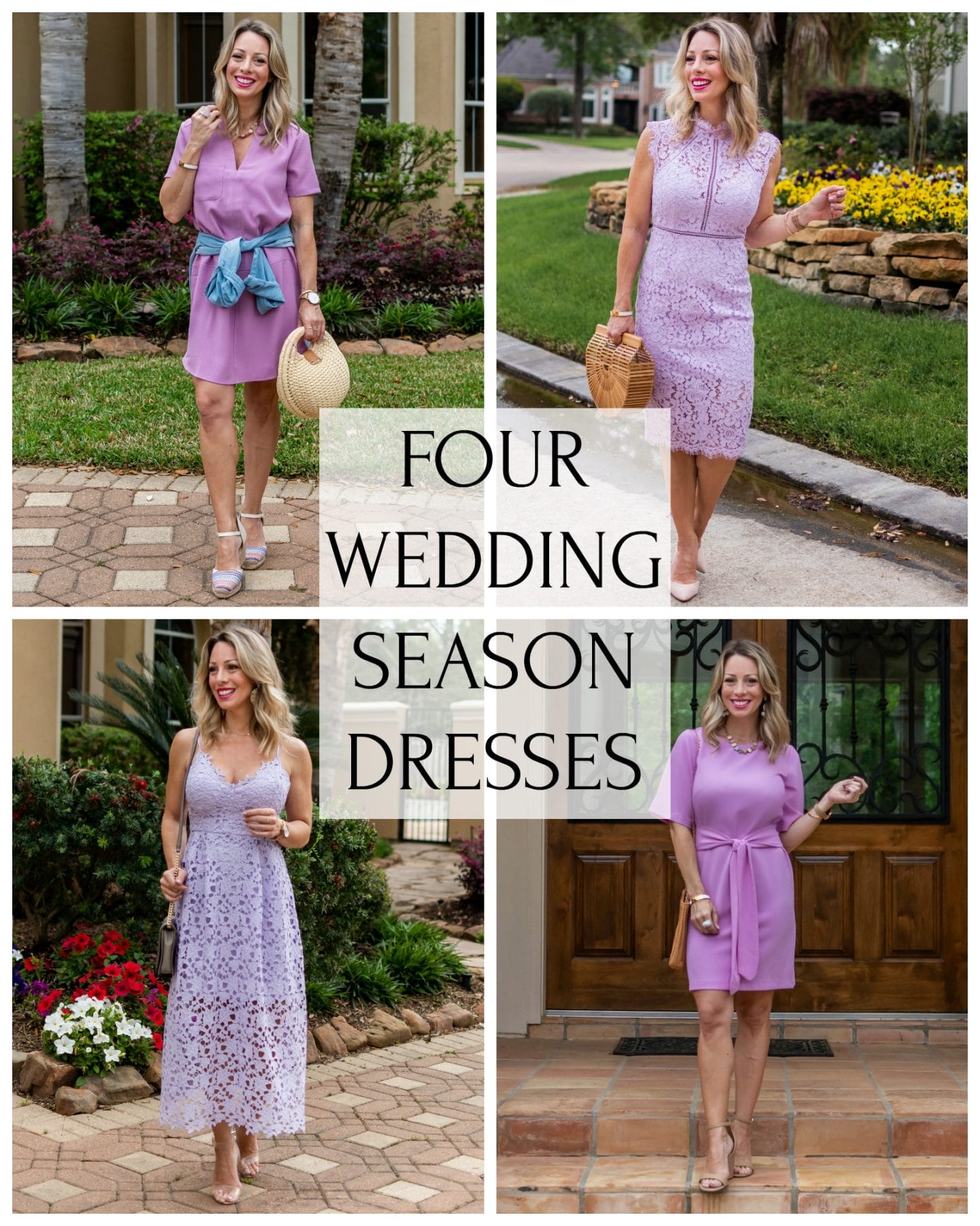 4 WEDDING SEASON DRESSES
