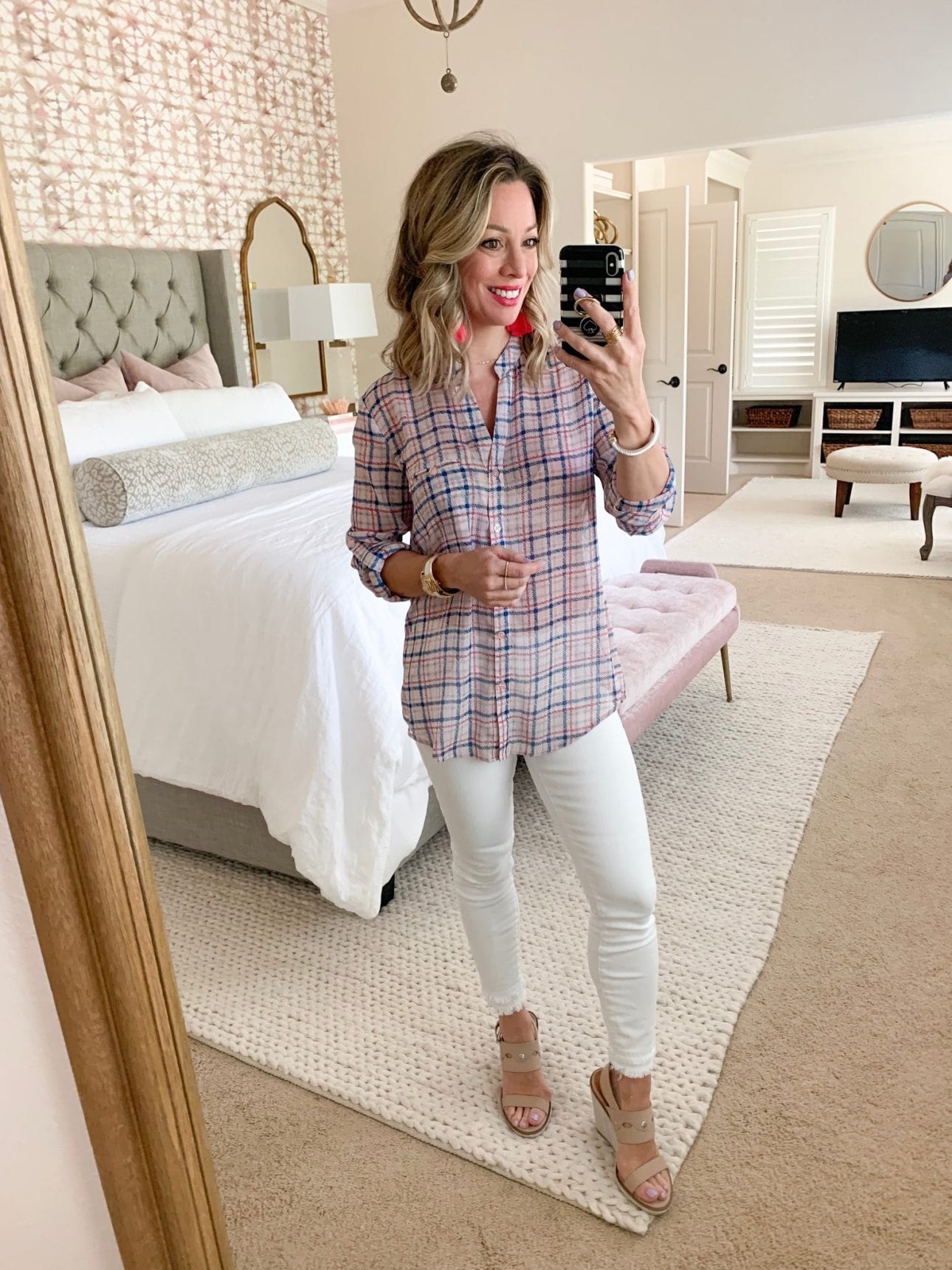 Dressing Room  Spring Tops & What to Wear with Them • Honey We're Home