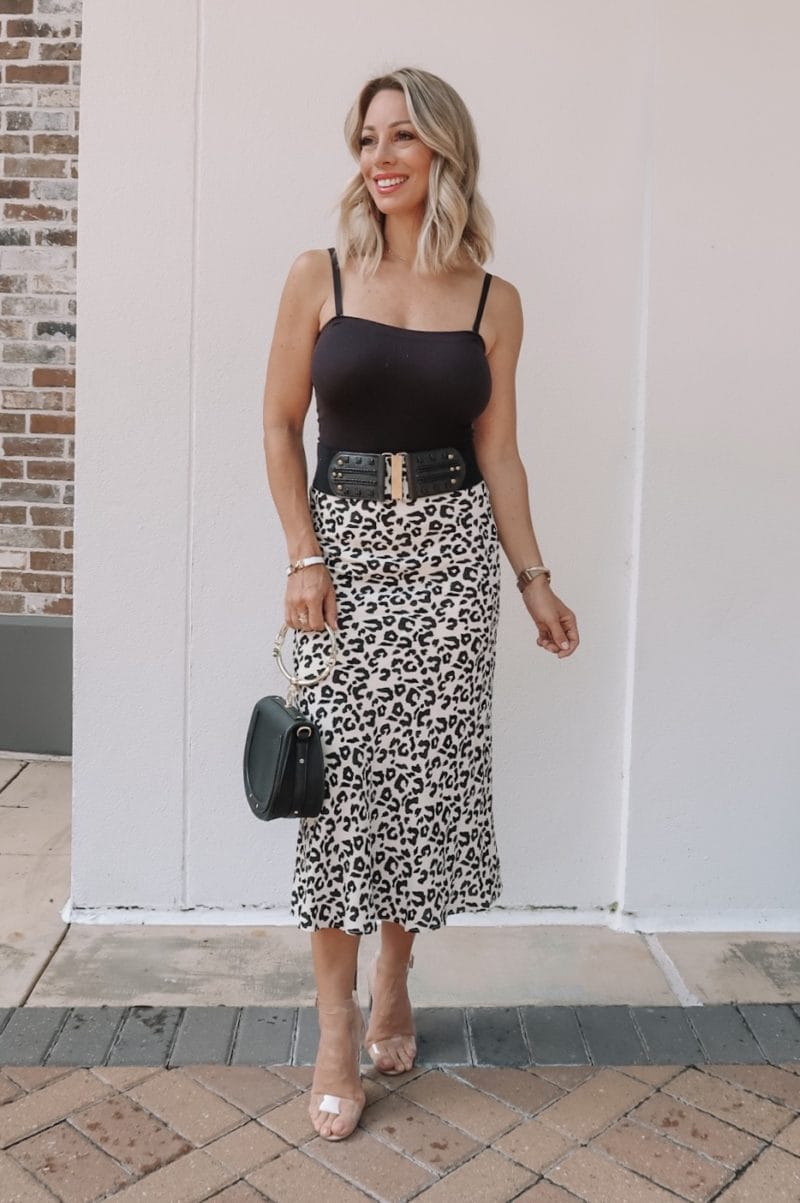 Leopard Skirt - Work, Weekend, Wow • Honey We're Home