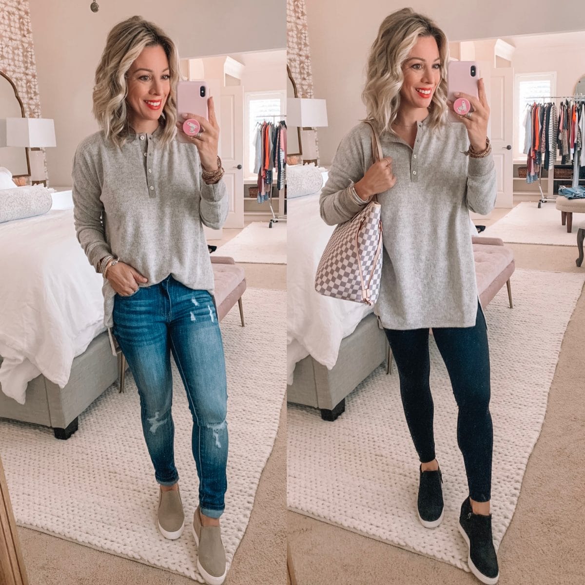 Grey Pullover Sweater 