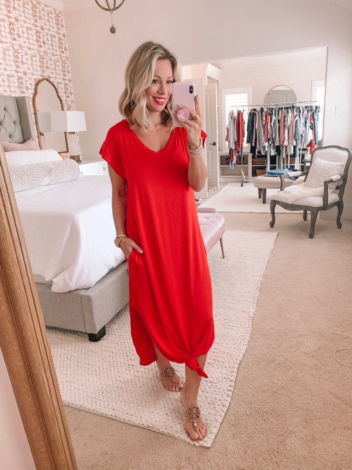 Red Maxi Dress 