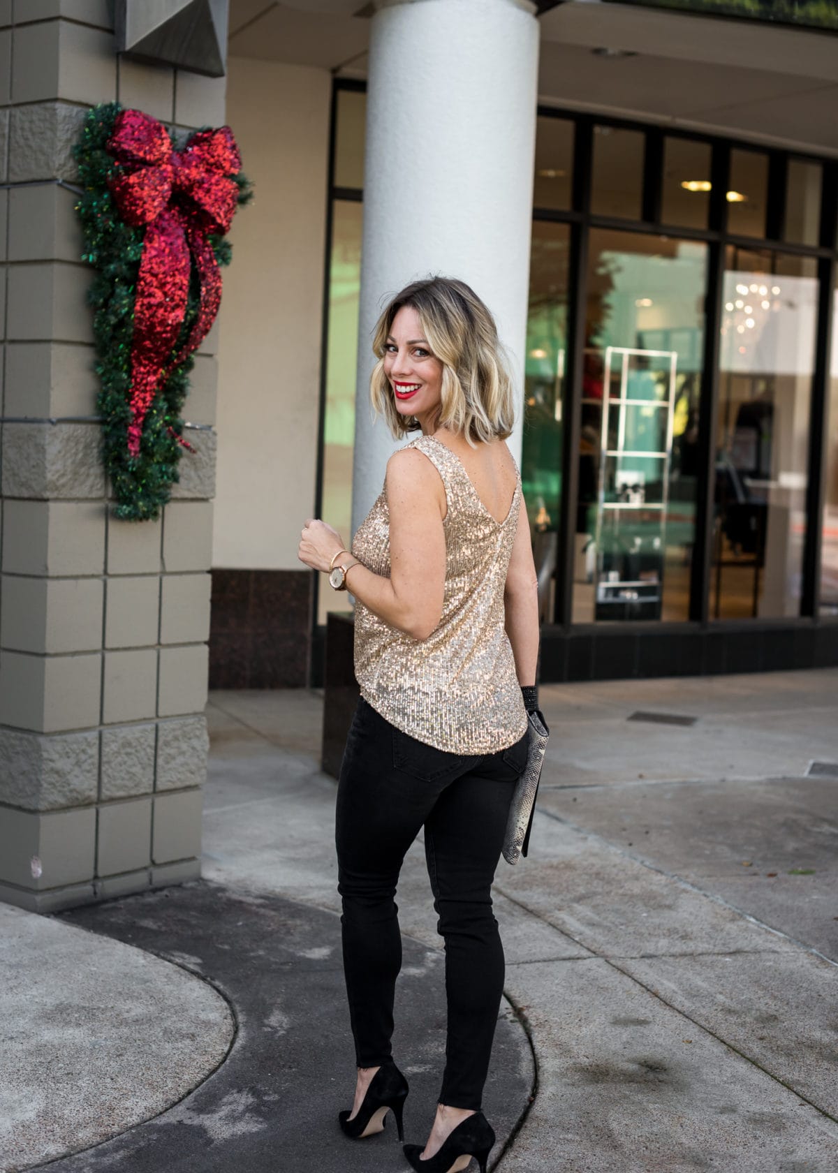 Nordstrom Tank and Jeans 