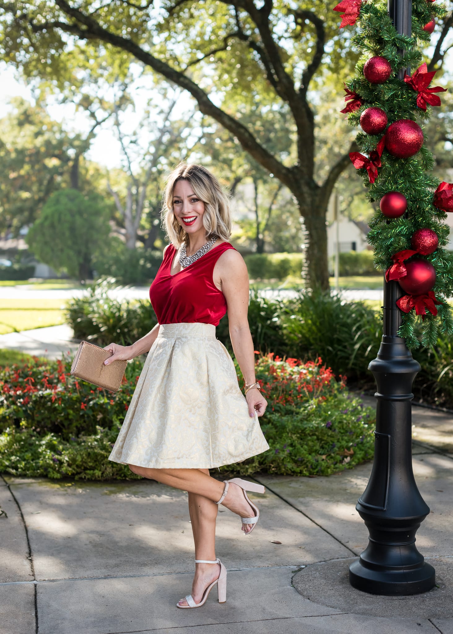 Christmas skirt womens top 2019