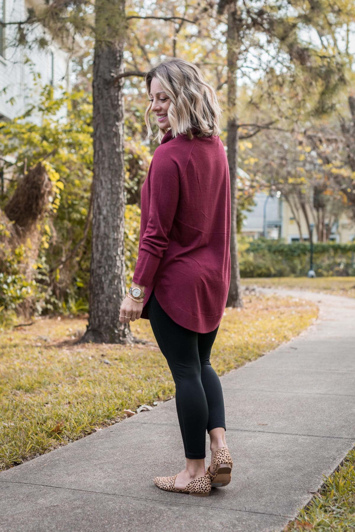 Nordstrom Sweater and Leggings 