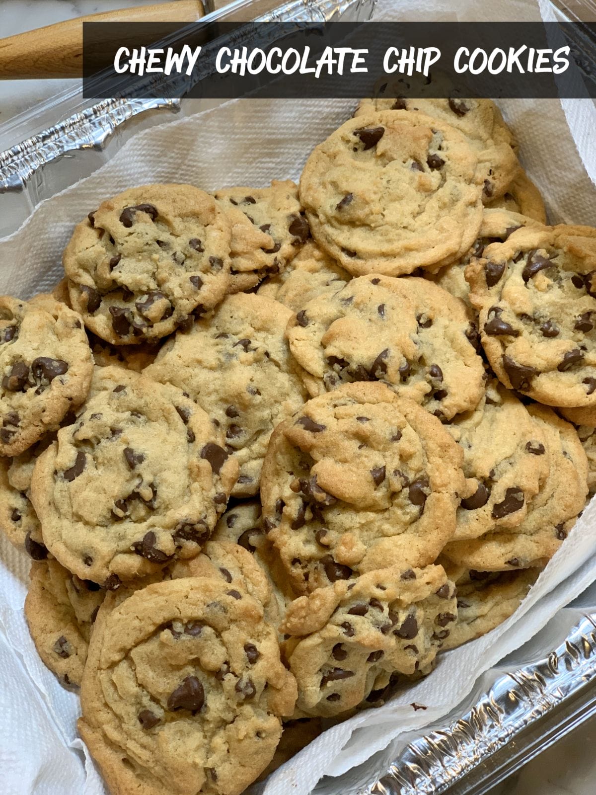 Chewy Chocolate Chip Cookies 