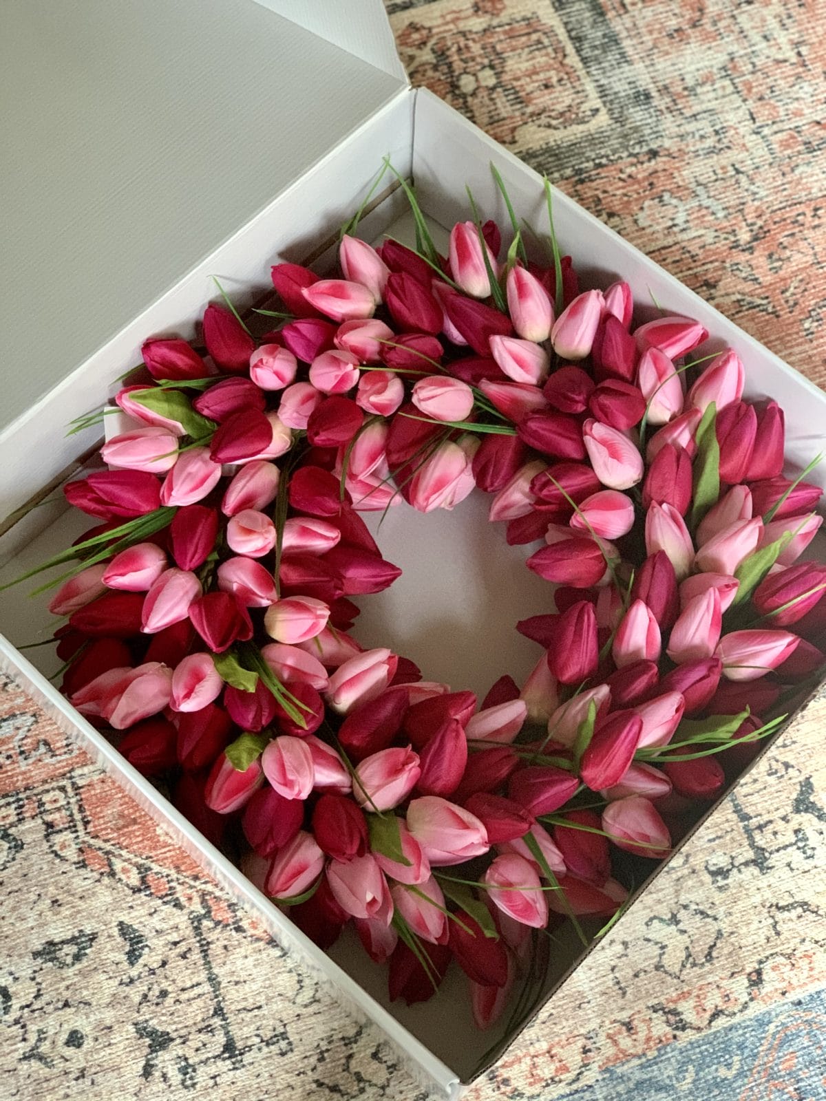 tulip wreath Amazon