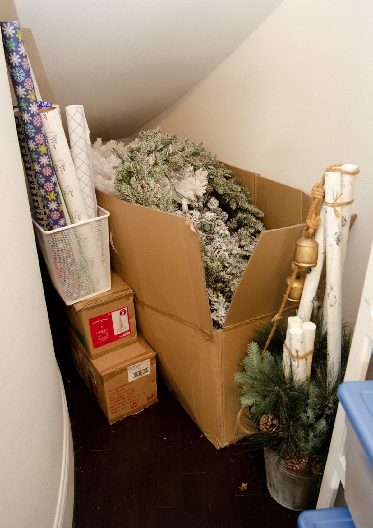 holiday closet Christmas storage.2