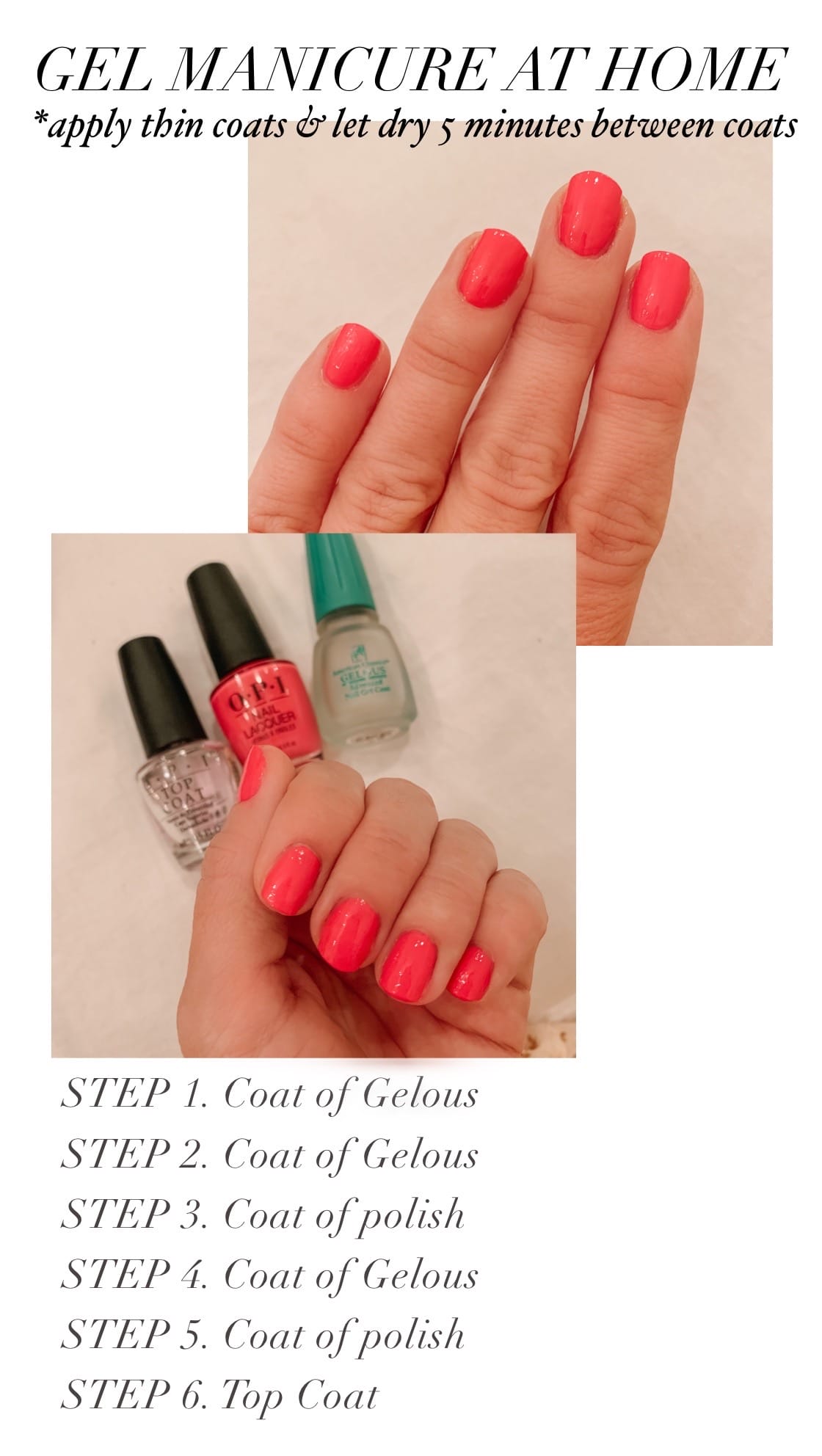 How to do Gel Nails at Home - A Slice of Style
