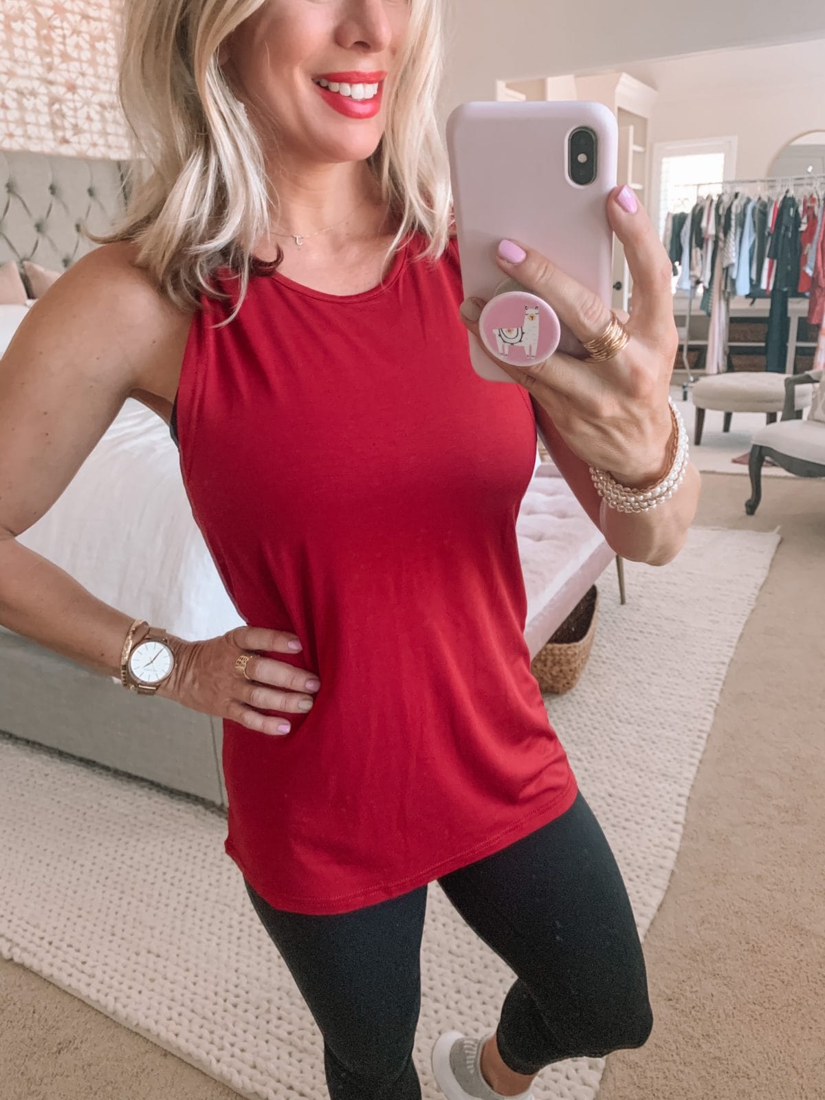 Amazon Fashion Finds, Work Out Tank, Leggings, Adidas Shoes