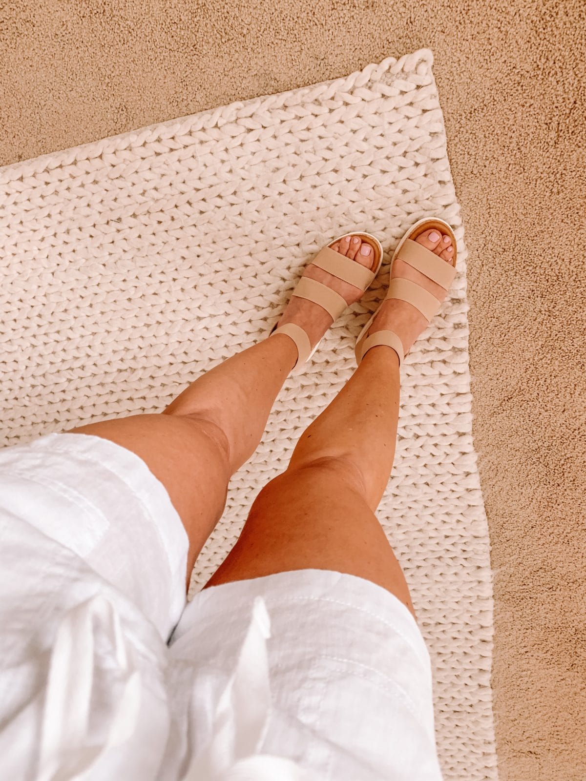 Dressing Room Finds Nordstrom, Platform Sandals, Linen Shorts