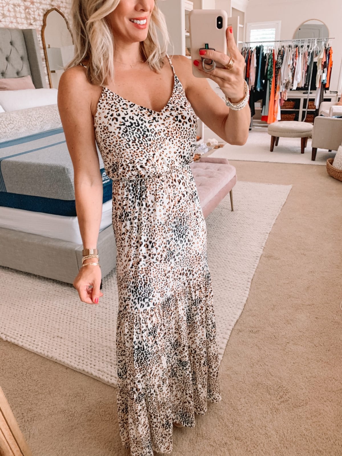 Dressing Room Finds Nordstrom and Target, Leopard Maxi Dress