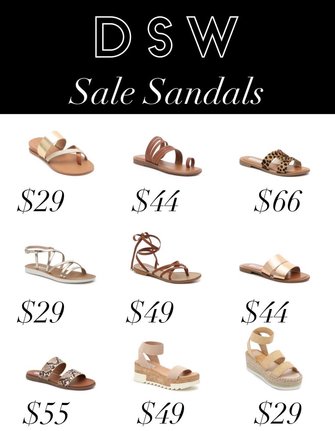 DSW Sale Sandals