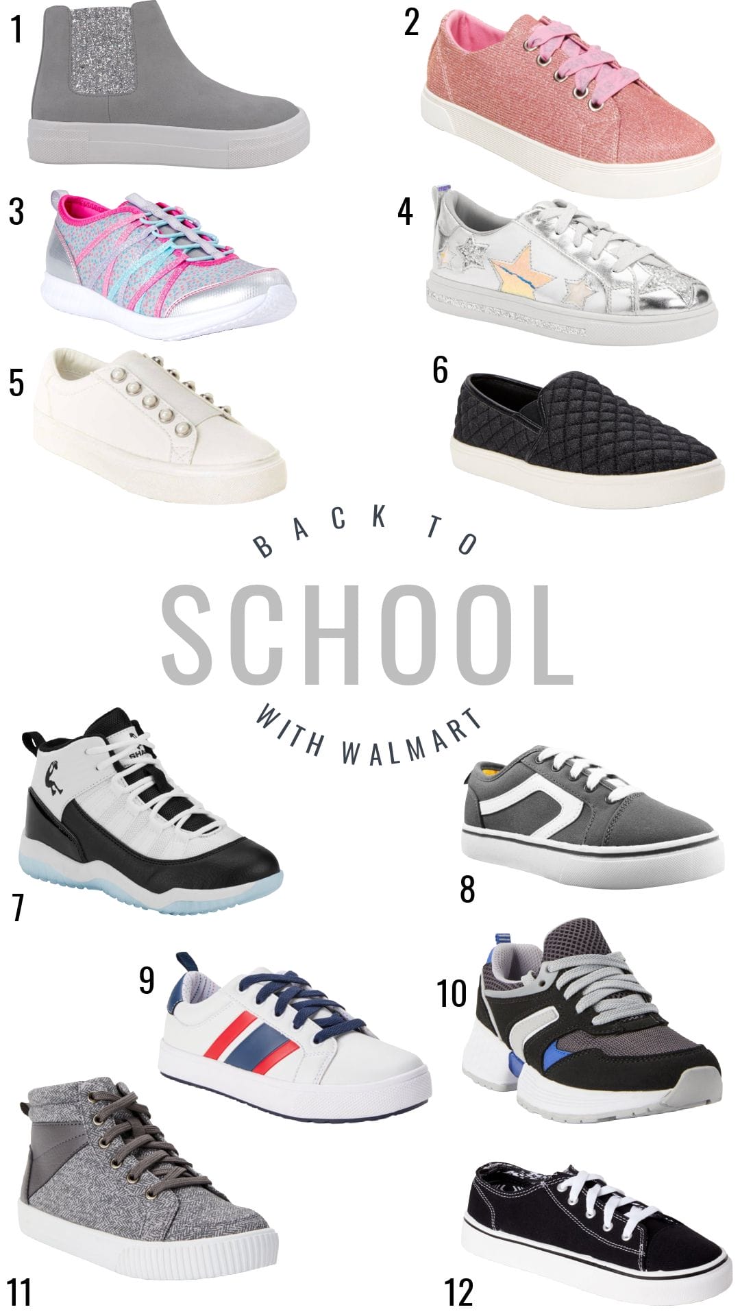 Back to School Shoes for boys & girls