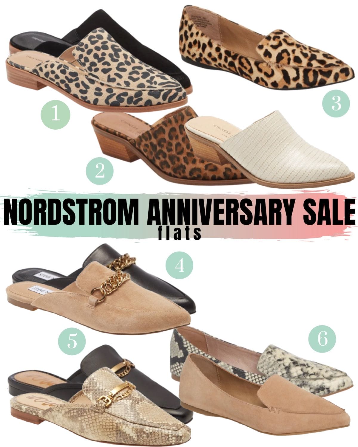 Nordstrom Anniversary Sale Flats and Mules