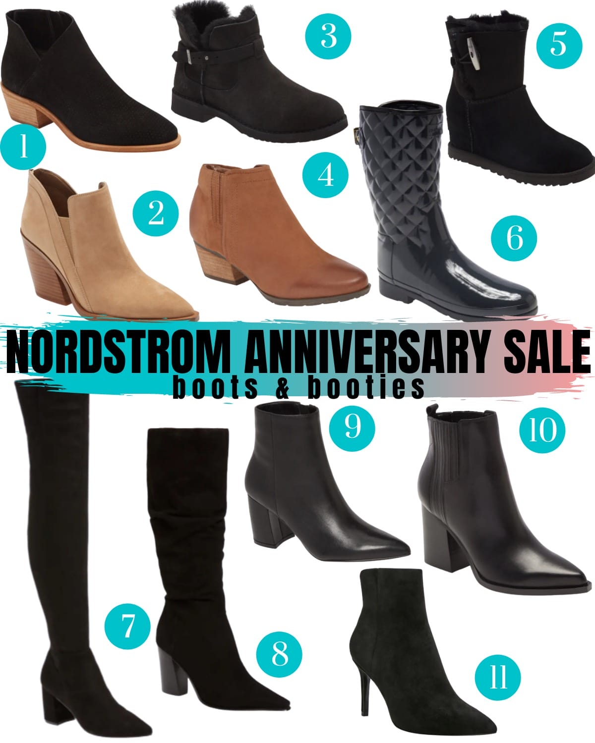 Nordstrom Anniversary Sale 2020 boots and booties