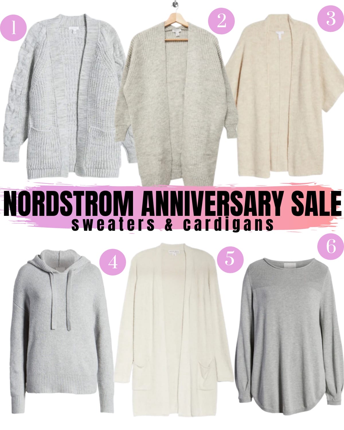 Nordstrom Anniversary Sale 2020 sweaters and cardigans